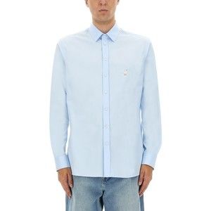 Moschino Classic White Cotton Poplin Shirt - NWT